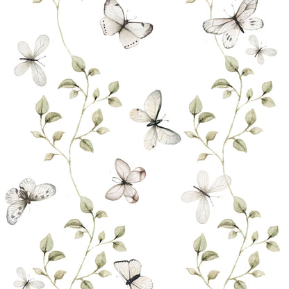 BUTTERFLIES Having Fun Wallpaper 50x280CM