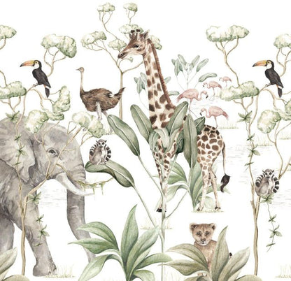 SAVANNA Adventure Set Wallpaper 300cm wide