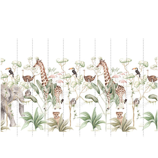 SAVANNA Adventure Set Wallpaper 500cm wide