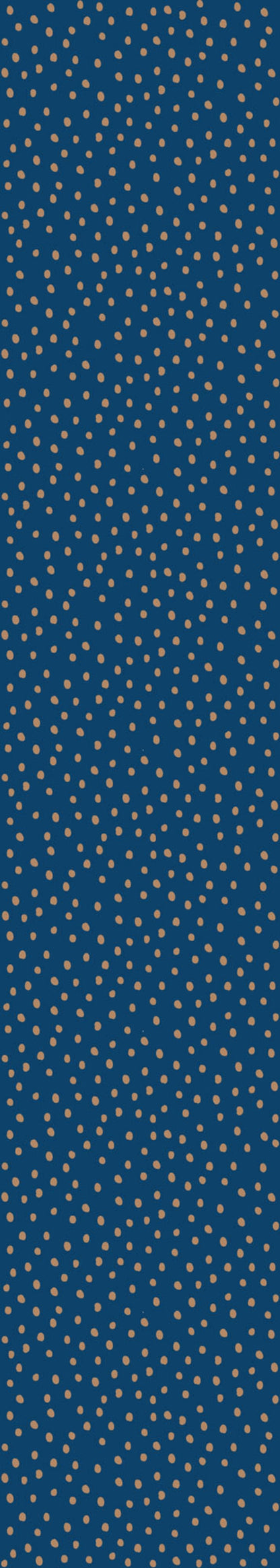 Irregular Dots on Navy Blue Wallpaper 50x280CM