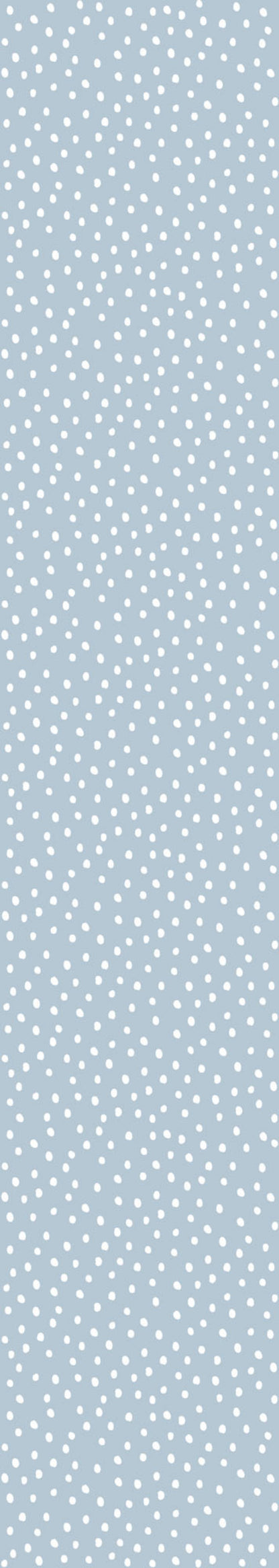 Irregular Dots on Light Blue Wallpaper 50x280CM