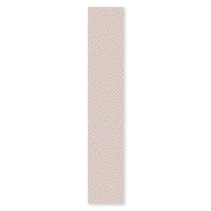 Irregular Dots on Powder Pink White Wallpaper 50x280CM