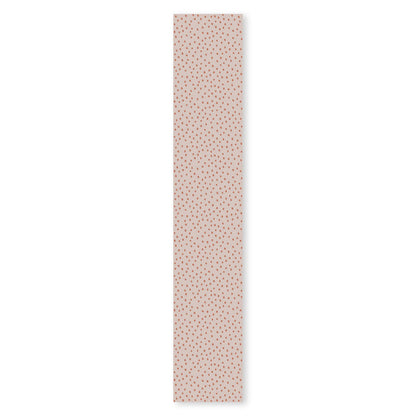 Irregular Dots on Powder Pink Brick Wallpaper 50x280CM