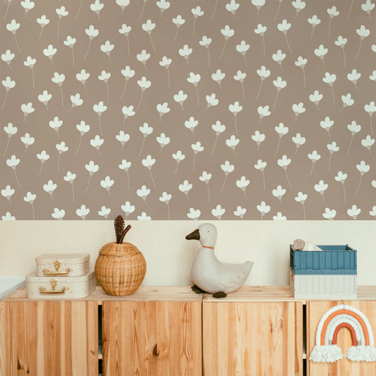 Daisies On Mocco Wallpaper 50x280CM