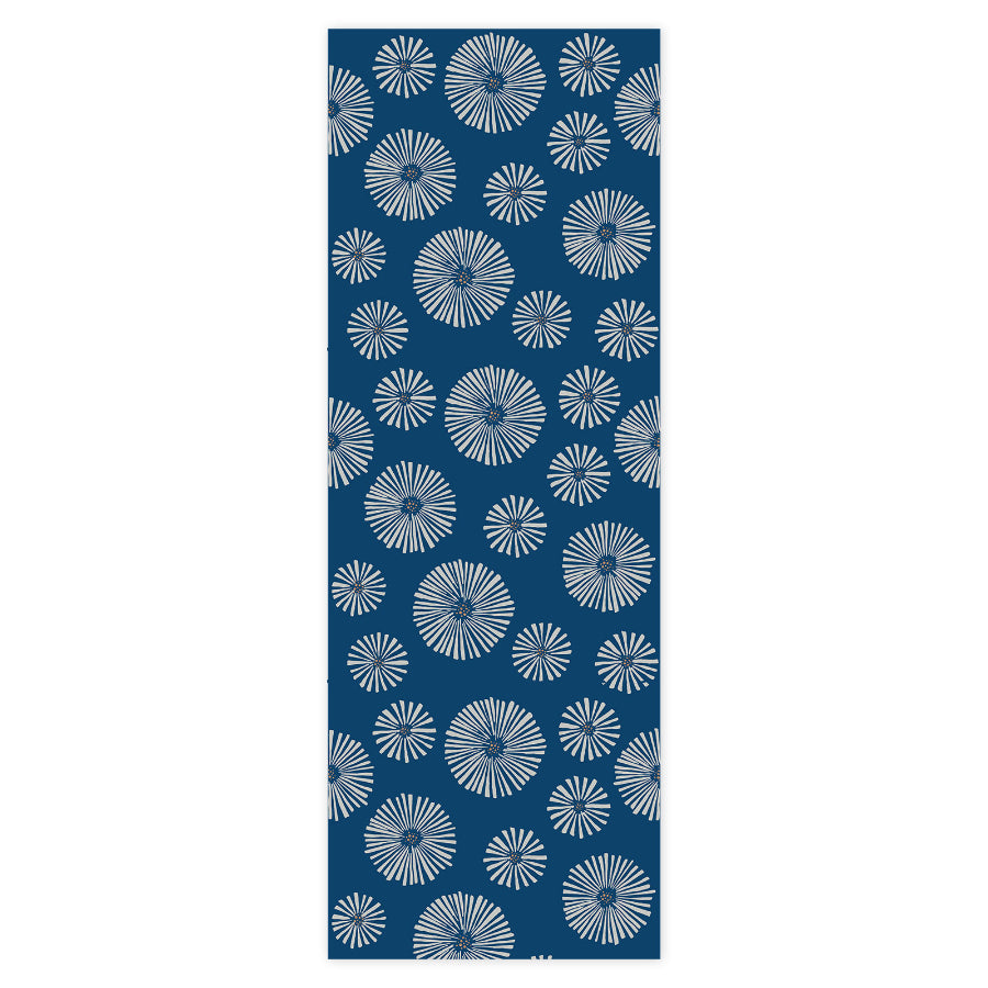 CLASSIC Graphic Flowers Dark Wallpaper 100x280CM