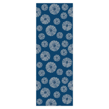 CLASSIC Graphic Flowers Dark Wallpaper 100x280CM