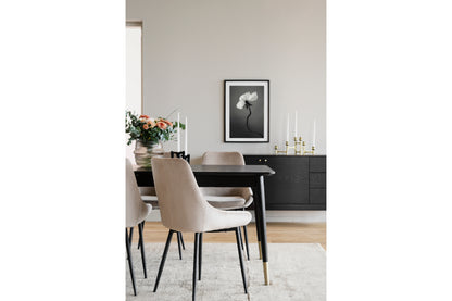 FENWOOD Black Extending Table 180CM/260CM