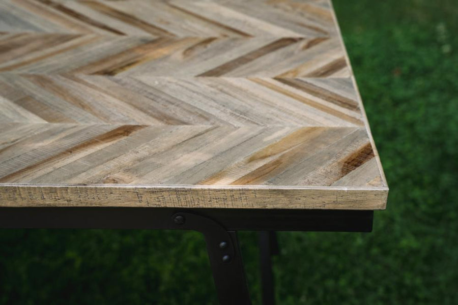 HERRINGBONE Market Table - Natural