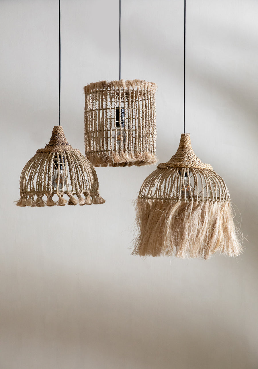 ABACA Bird Cage Pendant