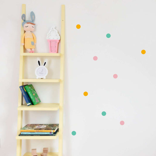 Mini Dots Happy Tone Sticker Set - 40x40 cm