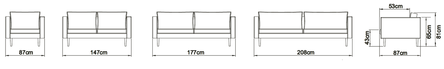 OBLING 1-Seater