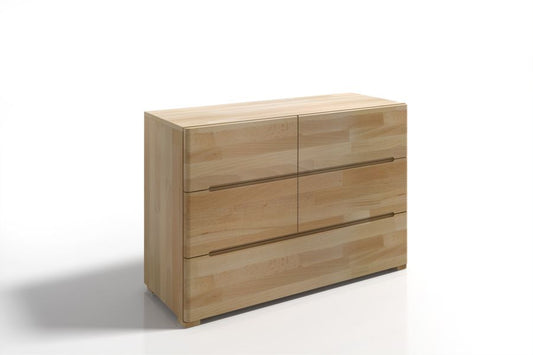 SPARTA Beech 5 Drawer Chest