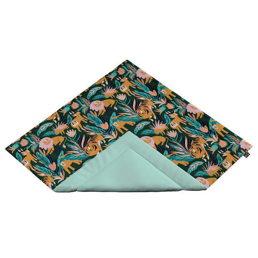 Tepee mat - 110x110 (Magic Collection) - green