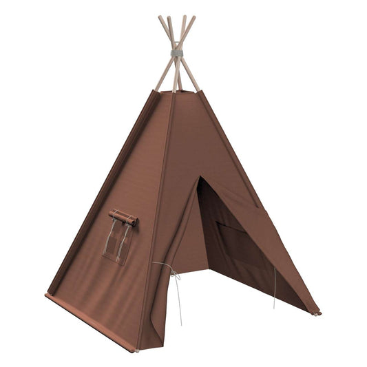 Tepee - 110x110x155cm (Happiness) - brown