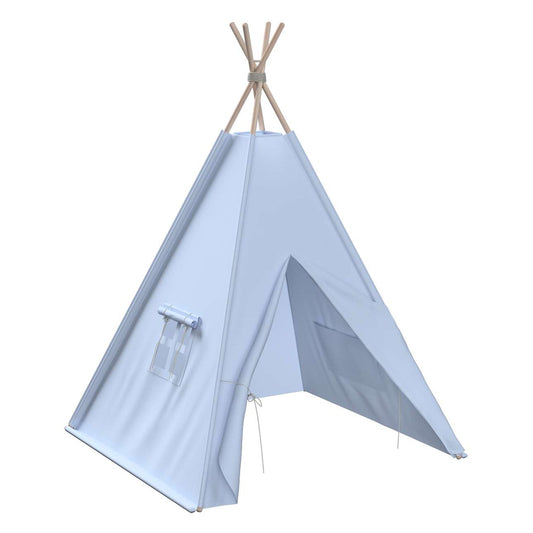 Tepee - 110x110x155cm (Happiness) - baby blue