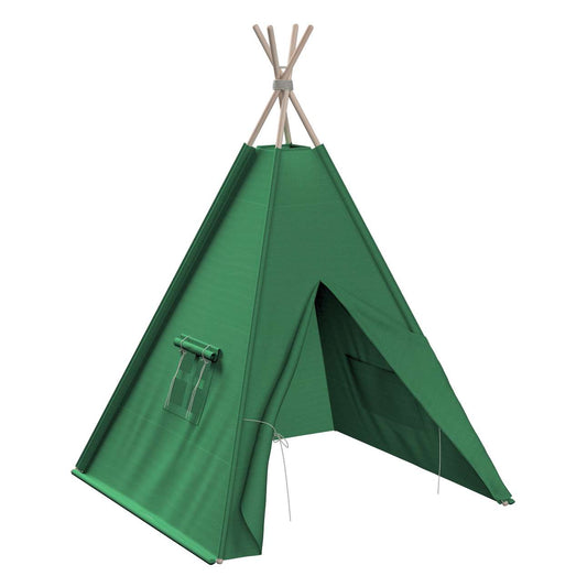 Tepee - 110x110x155cm (Happiness) - dark green