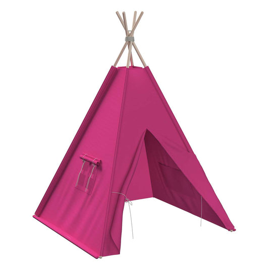 Tepee - 110x110x155cm (Happiness) - fuchsia