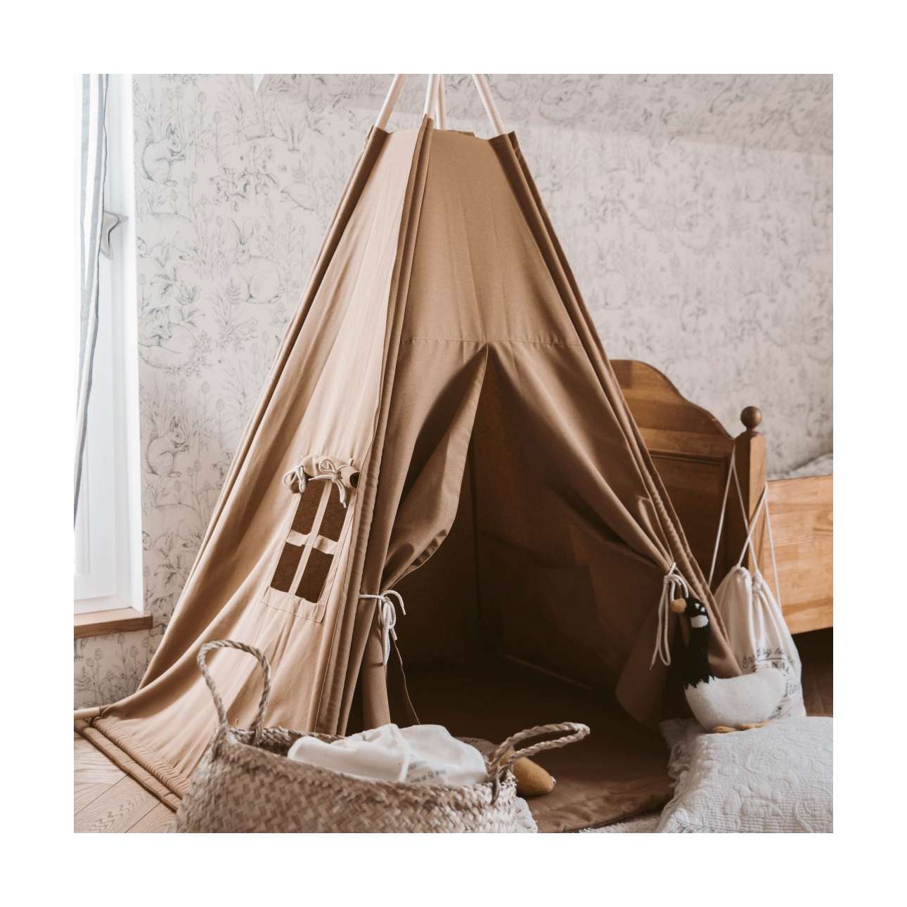 Tepee - 110x110x155cm (Magic Collection) - beige