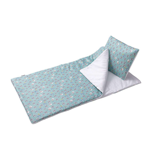 Toddler sleeping bag Little Birds - 65 x 100 - green