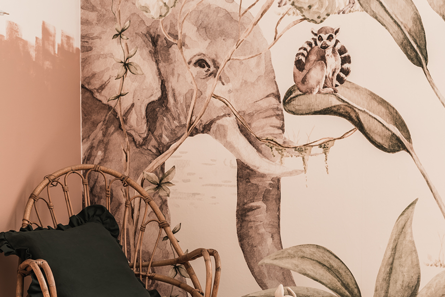 SAVANNA Adventure Set Wallpaper 400cm wide