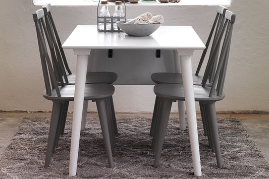 LOTTA Drop-Leaf Dining Table 80 CM & 120 CM