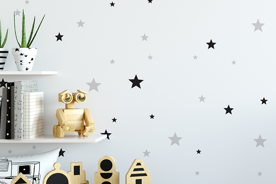 STARS Wall Sticker Set