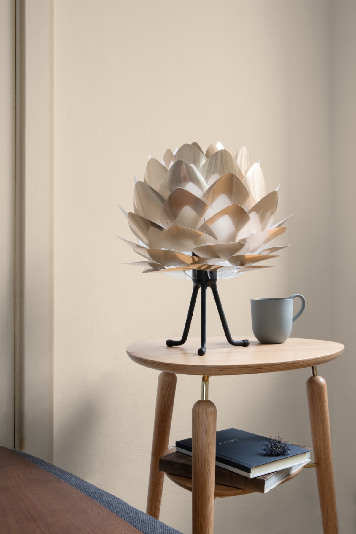 SILVIA Brushed Brass Table Lamp